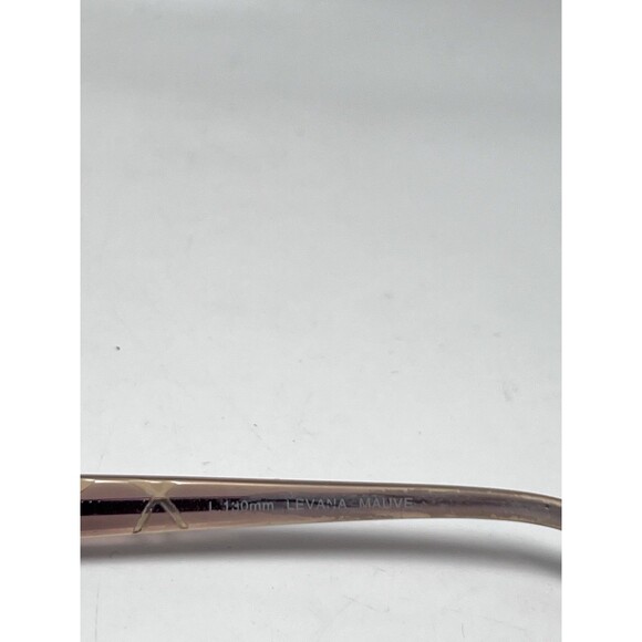 Ellen Tracy Women’s Eyeglasses Frames Only LEVANA Mauve 51-16-130 Rectangular - Picture 3 of 6